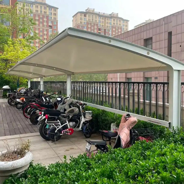 龙港市膜结构电动车棚